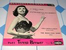 TERESA BREWER RARE FRENCH EP LULA ROCK A HULA 50S ROCK AND ROLL DANSONS GAIEMENT