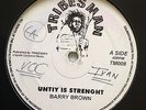Barry Brown - Unity is strength - Killer 12