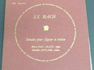 Michele Auclair / Bach sonatas Les Discophiles Francais DF 209-210 VG+/EX