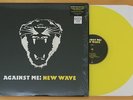 Against Me New Wave 180G YELLOW LP OOP nofx alkaline trio gaslight anthem afi