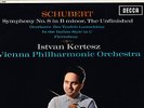 SXL 6090 UK WB GV ED1 SCHUBERT SYMPHONY NR 8 - UNFINISHED - KERTESZ
