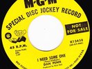NORTHERN SOUL 45 RPM - DAN PENN on M-G-M RECORDS (PROMO)