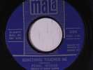 PEARL WOODS: Something Touched Me / I'm Gonna Stick With You 45 rare Soul