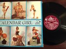 JULIE LONDON LP CALENDAR GIRL LIBERTY 9002 MONO MAROON LABEL GATEFOLD SEXY M-