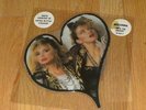 MADONNA INTO THE GROOVE SHAPED UK PICTURE DISC + 2 STICKERS W8934P 1985