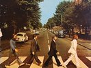 THE BEATLES - Abbey Road - yellow/black Parlophone - India - MISPRINT 