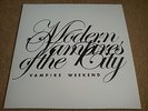 VAMPIRE WEEKEND Modern Vampires of the City LP HAND SCREENED COVER LTD TO 50