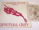 ALBERT AYLER Spiritual Unity Original 1965 ESP LP with PAUL HAINES Booklet