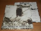 NIGHTMARE Give Notice of Nightmare LP vinyl LIP CREAM GAUZE