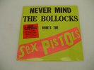 Sex Pistols Never Mind The Bollocks LP New Yellow Pink Vinyl 12