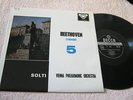 SOLTI- BEETHOVEN SYM NO 5 -  SXL 2124 FIRST PANCAKE PRESSING  ED1