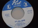 THE GEE'S *it's all over / love is a beautiful thing   PORT 3011