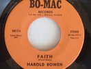 CROSSOVER MODERN SOUL 45 HAROLD BOWEN FAITH BO-MAC,RARE;HEAR