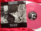 NIRVANA - BLEACH - LP US  PINK MARBLED VINYL EX++