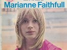 MARIANNE FAITHFULL rare FRENCH EP  45 GREENSLEEVES Rolling Stones Bob Dylan