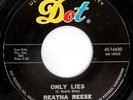 REATHA REESE 45 Only Lies DOT Rec '64 NORTHERN SOUL Clarence Reid LISTEN