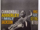 Cannonball Adderley - Getting Better LP - Riverside - RLP 12-286 mono DG