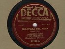 78 RPM Augusto Coen Decca 21125 in E- (Cuban)