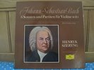 BACH Henryk Szeryng Solo Violin 3 LP Box DGG Germany