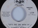 Funk 45 CLARENCE MURRAY Let's Get On With It SSS INT'L DJ HEAR