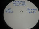 Emerson, Lake and Palmer debut LP test pressing ILPS9132  king crimson, the Nice