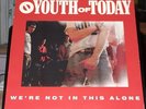 Youth Of Today - We're Not In This Alone NM LP - Caroline - Hardcore NM