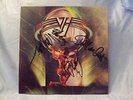 Record and Autographed Van Halen 1986