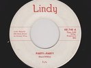 '58 Crude Rocker/Rockaballad T-J'S Party Party/Take My Love LINDY VG+ HEAR BOTH