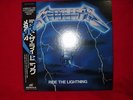 ??METALLICA?RIDE THE LIGHTNING? JAPAN LP with OBI, INSERT