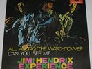 JIMI HENDRIX All Along The Watchtower - Rare 1968 P/S 45 Spain - NM++