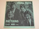 SMALL FACES - PATTERNS - 45 RARE DANISH PS 1967 MOD FREAKBEAT LISTEN