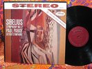 Sibelius Symphony No.2 Paul Paray Detroit Symphony Stereo Mercury SR90204 LP FR1
