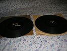 elvis presley 78 rpm records...Love me tender...and..My baby left me