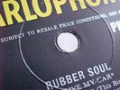 *THE BEATLES* RUBBER SOUL - 1965  UK PARLOPHONE MONO  LP *MINT-*