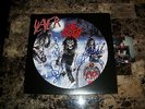 Slayer Signed Live Undead Vinyl Record Cover Kerry King Dave Lombardo Tom Araya