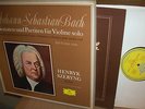HENRYK SZERYNG/Bach UNACCOMPANIED Parts & Sonatas/1968 DG TULIPS St 3LP BOX/NM