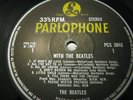 WITH THE BEATLES  YELLOW BLACK STEREO PCS 3045 LAST PRESS 1969 NO SIUK