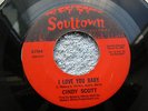 CINDY SCOTT, USA 45, I LOVE YOU BABY, Vinyl, Northern Soul
