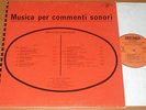 TOROSSI MAIOLI ANSELMI Musica Per Commenti Sonori LP Costanza Library    scelsi