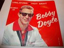 ROCKABILLY- BOBBY DOYLE- BACKBEAT 45 RPM - PICTURE SLEEVE- HOT SEAT / UNLOVED