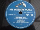 ELVIS PRESLEY HEARTBREAK HOTEL RARE 78 RPM RECORD