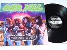 OverKill -Taking Over LP 1987 , US POWER / THRASH METAL griffin sacrifice vectom