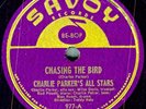 CHARLIE PARKER and MILES DAVIS on EXCELLENT 1948 Savoy 977 - Chasin' the Bird