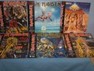 IRON MAIDEN COMPLETE VINYL PICTURE DISC SET OF 6 LPS UK PRESSINGS  SEALED