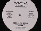 ZEBRA / JOBELL: Closer To The Feeling / Never Gonna Let You Go 12 (dj) rare Sou