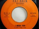 * PUZZLES I Need You / My Sweet Baby  NORTHERN SOUL Fat Back 45 HEAR
