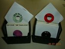 2 X RETRO CARRY CASES CONTAINING 100+ NORTHERN SOUL 7