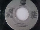 JOE COLEMAN  / Lady Love    VERY RARE MODERN SOUL DISCO BOOGIE