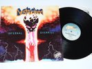 DESTRUCTION -Infernal Overkill LP 1985 RARE... 1st press protector sodom kreator