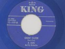 AL SEARS ORCH. Groove Station / Azores 45rpm King 1952 Blue Vinyl
